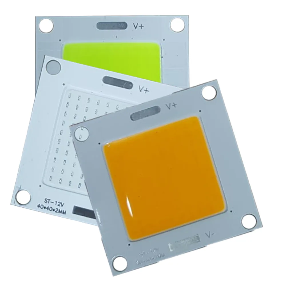 مصباح LED من نوع COB بقوة 50 واط وجهد 12 فولت