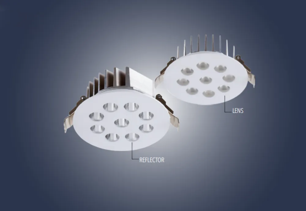 16 Watt Yuvarlak Kuyumcu Vitrin Aydınlatma Armatürü
