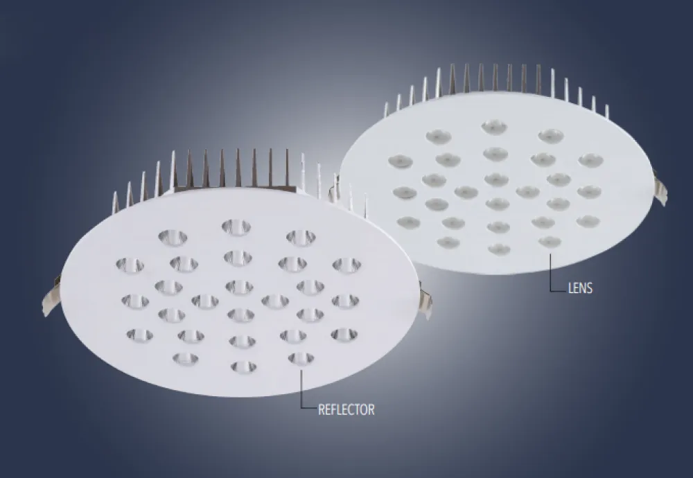وحدة إضاءة دائرية لعرض المجوهرات بقوة 47 واط