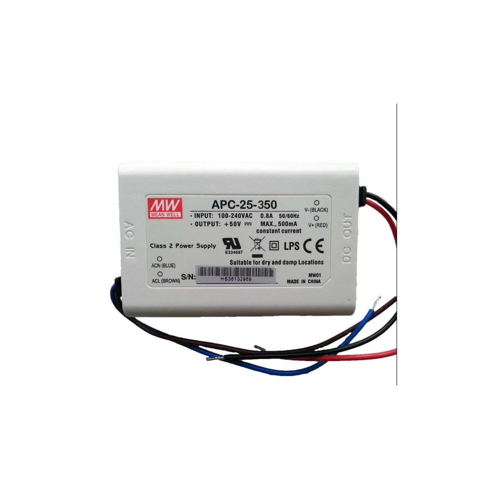 APC-25-350 Meanwell 25W Sabit Akım Led Güç Kaynağı (Trafosu)
