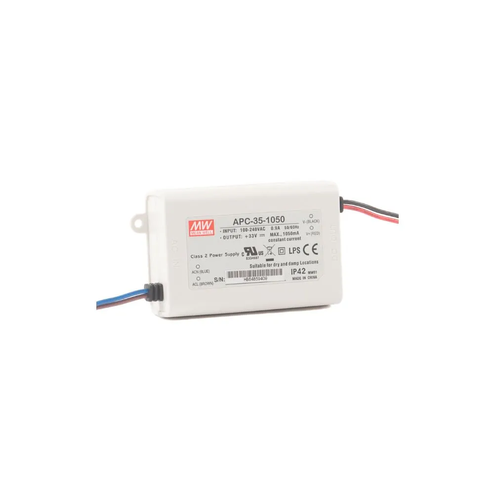 APC-35-1050 Meanwell 35W Konstantstrom-LED-Netzteil (Transformator)