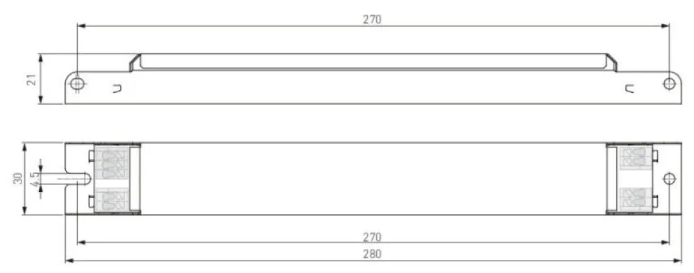 Helvar LL1x-110-E-DA 110w 350-700Ma Ayarlı Sabit Akım Dali Led Sürücü