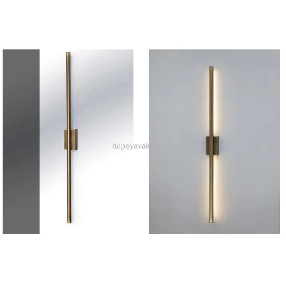 Lavendelfarbene LED-Wandleuchte