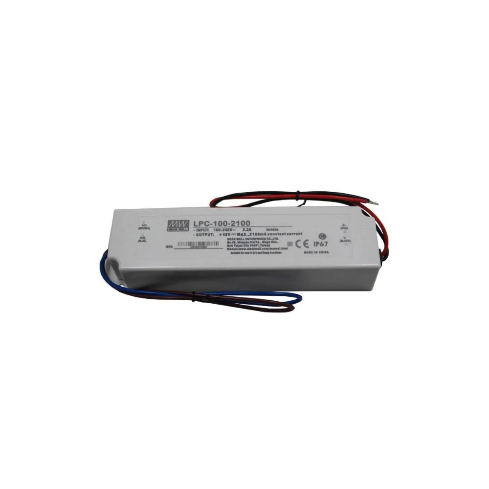 LPC-100-2100 Meanwell 100W Sabit Akım Led Güç Kaynağı (Trafosu)