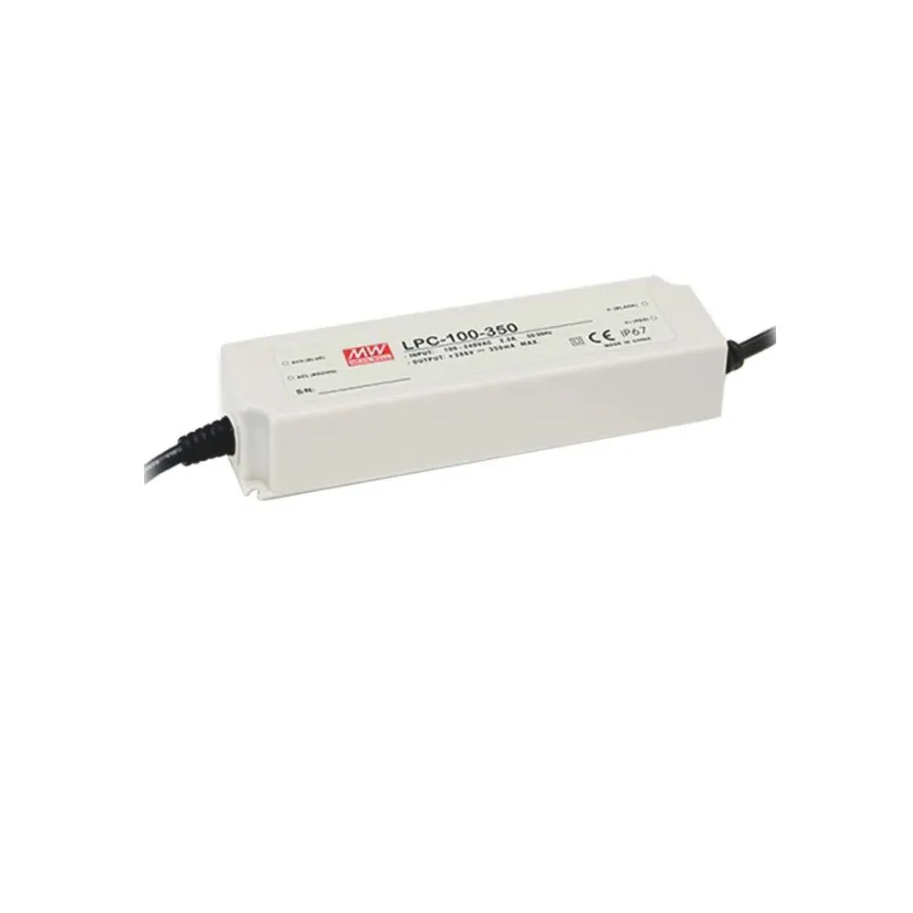 LPC-100-350 Meanwell 100W Sabit Akım Led Güç Kaynağı (Trafosu)