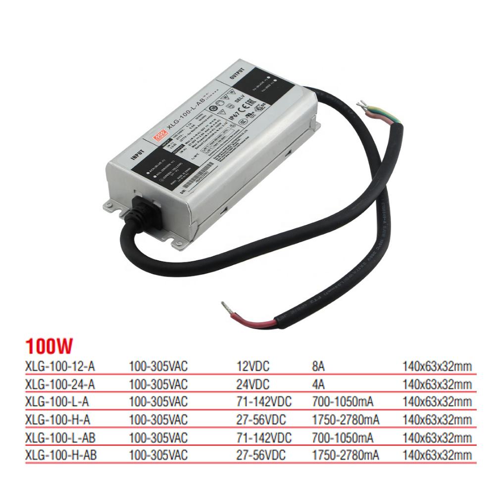 XLG-100-L-AB Meanwell 100 Watt 700-1050mA Konstantleistungs-Netzteil