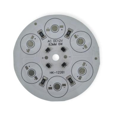 6 Watt 12 Volt Yuvarlak Power LED PCB